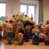 Maismännchen basteln beim Ferienprogramm Foto: Petra Breunig