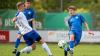 Fabio Gobbo (rechts) und die U-17-Junioren des Würzburger FV feierten beim Heimauftakt in der Landesliga einen 6:0-Sieg über Lorenz Utz (links) und die JFG Steigerwald.