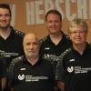 Der SV Herschfeld kegelt in der Saison 2018/19 in der Bayernliga Nord mit Manuel Büttner (hinten von links), Sascha Kugler, Daniel Dieterich sowie Sebastian Dieterich (vorne von links), Ulrich Hümpfner und Stefan Schön.