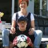 Der 14-jährige Sebastian Körner kann auf Claudia Nitschke, Begleiterin im Kinder- und Jugendhospizdienst, zählen. Foto: Conny Puls Der 14-jährige Sebastian Körner kann auf Claudia Nitschke, Begleiterin im Kinder- und Jugendhospizdienst, zählen. Foto: Conny Puls