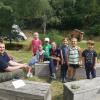 Ein Punkt im Ferienprogramm der Stadt Rieneck war ein Tag im Wald, organisiert von der städtischen Forstabteilung.