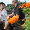 Michael Ende mit Redakteurin Katja Glatzer an seinem Lieblingsplatz am Kranenkai in Würzburg. Foto: Daniel Peter Michael Ende mit Redakteurin Katja Glatzer an seinem Lieblingsplatz am Kranenkai in Würzburg. Foto: Daniel Peter