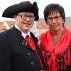 Uwe und Birgit Hartmann von der Bayernpartei.