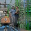 Mitarbeiter der Landesgewerbeanstalt prüfen am Montag (09.07.18) die Achterbahn "Alpen Coaster" auf dem Kiliani-Volksfest in Würzburg. Am Wochenende war es auf der Bahn zu einem Unfall gekommen, vier Fahrgäste wurden leicht verletzt. Foto: Daniel Peter Mitarbeiter der Landesgewerbeanstalt prüfen am Montag (09.07.18) die Achterbahn "Alpen Coaster" auf dem Kiliani-Volksfest in Würzburg. Am Wochenende war es auf der Bahn zu einem Unfall gekommen, vier Fahrgäste wurden leicht verletzt. Foto: Daniel Peter