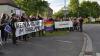 Gegen die bislang letzte AfD-Veranstaltung in Prichsenstadt (Lkr. Kitzingen) im Mai 2017 regte sich Protest.