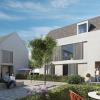 Der geplante Bau dreier Wohnhäuser an der Stelle eines alten Gehöfts im Röttinger Kernort ist ein Modellprojekt der Städtebauförderung zur Innenentwicklung. Grafik: Schlicht Lamprecht Schröder Architekten, Schweinfurt/3D Betrieb, Würzburg