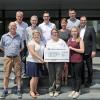 Im Rahmen einer Weihnachtsaktion sammeln Auszubildende des Ventilatorenherstellers ebm-papst jedes Jahr Geldspenden für den guten Zweck. Nun wurde das Geld offiziell an die Tafelläden in Künzelsau und Bad Mergentheim sowie die Psychiatrische Tagesklinik Künzelsau übergeben.