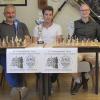 Die Besten bei den Schweinfurt Schach Open: (von links) Milos Milovanovic (Gottmadingen, 5. Platz), Hans-Joachim Hofstetter (Bad Neustadt, 3.), Sieger Christian Bussard (Niederkassel), Gabriel Seuffert (Schweinfurt, 2.) und Michael Schmid (Bad Königshofen, 4.)