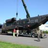 Der havarierte Bundeswehr-Hubschrauber wurde am 18. April vom Haßfurter Verkehrslandeplatz abtransportiert.