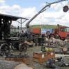 Holzbearbeitung mit historischen Geräten war der diesjährige Schwerpunkt, der bei der Oldtimer-Schau in Brünn demonstriert wurde.
