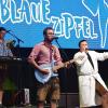 Die Blauen Zipfel aus Bamberg sorgten in Wargolshausen beim Feuerwehrfest für gute Laune.
