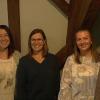 Bürgermeister Thomas Sechser (rechts) begrüßte offiziell die neuen Mitarbeiter der Gemeindeverwaltung (von links) Christian Mann, Carina Repp, Melanie Jahna und Linda Dotterweich.
