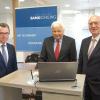 Der verkleinerte Vorstand der Bank Schilling mit (von links) Thomas Ulsamer, Aloys Tilly und Matthias Busch.