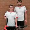 Landesliga-Meister: Der RV 89 Schweinfurt mit Alexander Schwarz (links) und Florian Henz.