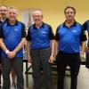 Die erste Männermannschaft der SG Hettstadt ist souveräner Meister in der 3. Tischtennis-Kreisliga Süd. Mit nur einem Verlustpunkt in der ganzen Saison konnten die Spieler nicht nur die gesamte Konkurrenz hinter sich lassen, sondern auch den sofortigen Wiederaufstieg in die 2. Kreisliga feiern. Das Foto zeigt das erfolgreiche Team: (von links) Michael Hosch, Thomas Lannig, Uwe Schäfer, Ludwig Fritz, Jürgen Hammer und Ralf Lux.