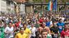 Für den Hauptlauf des Residenzlaufs (wie hier im vergangenen Jahr) verzeichnen die Veranstalter einen leichten Rückgang der Anmeldezahlen.