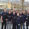 Über die herausragende Leistung beim Semi-Finale Deutschland Middle der First Lego League in Regensburg freut sich das Team der Realschule Marktheidenfeld (von links): Bernhard Eckert (Betreuer), Fabian Hepp, Yannik Zorn, Niklas Dotterweich, Marius Schnapp, Moritz Bauer, Simon Zorn, Lukas Kohrmann, Jeremy Baumann und Daniel Cura (Betreuer) freuen sich .