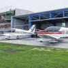 Im Entstehen: Direkt am Flugfeld der Wasserkuppe entsteht das neue Luftsportzentrum mit Tower und Besucherterrasse.