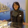 Dem Messestand von Uponor in Berlin gab Tanja Mirbeth aus Haßfurt ein fränkisches Gesicht.