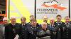 Ehrungen bei der Feuerwehr Hammelburg (von links): Karl Körber, Georg Sell, Helmut Scheller, Stefan Zepuntke, Peter Möres, Georg Stein, Adam Hofmann, Walter Emmert, Stefan Ruppert und Florian Müller.