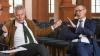 Im kritischen Diskurs: Die Wirtschaftswissenschaftler Wolfgang Wiegard (links) und Peter Bofinger. Das Gespräch fand am Rande der Eröffnung eines neuen Moduls unter Bofingers Leitung für den berufsbegleitenden Studiengang „Executive Master of Business Administration” (MBA) statt.