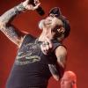 Die Accept-Stimme 2018: Mark Tornillo mit Gitarrist Wolf Hoffmann im Hintergrund