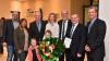 Bei der Eröffnung des i-Park Hotel Reichenberg (von links): Bürgermeister Stefan Hemmerich und seine Stellvertreterin Karin Brodwolf, Betreiber Andreas und Marina Rützel mit ihren Kindern Samia und Janic, stellvertretender Landrat Waldemar Brohm, Landtagsabgeordneter Manfred Ländner und i-Park-Geschäftsführer Armin Kordmann.
