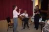 Großen Applaus bekamen die Sängerinnen Vanessa Burger und Emilia Braun mit Gitarrenbegleitung von Ulli Kram beim Neujahrsempfang der Gemeinde Lülsfeld.