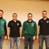 Es bleibt alles beim Alten innerhalb der Vorstandschaft der DJK Oberfladungen. Bei den Neuwahlen wurden in ihrem Amt bestätigt (von links): Matthias Stumpf (Kassier), Marc Wetzel (1. Vorstand), Philip Stumpf (2. Vorstand), Johannes Schubert (Schriftführer).