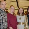 In den vergangenen drei Jahren war die Familie in der Adventszeit eingebunden. Zum Beispiel beim „himmlischen Fahrdienst": Kai und Antonia Börger sowie Mutter Kerstin.