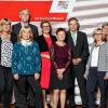 Vorstandsvorsitzende Angelique Renkhoff-Mücke gratulierte in einer Feierstunde elf Mitarbeiterinnen und Mitarbeitern zu 40 oder 45 Jahren Betriebszugehörigkeit. Das Bild zeigt (von links) Horst Schmidt (40 Jahre), Edelgard Göb (40 Jahre), Waltraud Schütz (40 Jahre), Erika Fischer (40 Jahre), Elmar Hofmann (40 Jahre), Angelique Renkhoff-Mücke, Elsbeth Olboth (45 Jahre), Dieter Schickel (45 Jahre), Barbara Robanus (40 Jahre), Gudrun Emmert (40 Jahre), Ralf Vogel (45 Jahre) und Otto Liebler (40 Jahre).