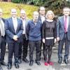 In einer Feierstunde dankte die BayWa ihren Jubilaren: Elmar Straub, Leiter Agrar Rhön Grabfeld (von links), Gunnar Metz, Martin Junius, Bernhard Hölzer, Sven Leist, Leiter Agrar Römhild, Gabriela Gräbner und Reinhard Stierkorb.