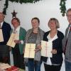 Ehrungen: Bei der Adventsfeier der Katholischen Arbeitnehmerbewegung (KAB), Ortsverband Arnstein, wurden langjährige Mitglieder geehrt. Im Bild von links: Franz Kraus, Luitgard Müllerklein, Aurelia Lammens, Maria Kraus und der Kreisvorsitzende der KAB, Bernhard Metz.