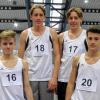 Schnelles Marktheidenfelder Quartett: (von links) Marco Lemke, Philipp Heidenfelder, Hannes Heidenfelder und Beat Eichenseer.