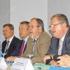 Stellten die Umfrageergebnisse vor (von links): Gregor Böhnlein, Lothar Schwarz (beide Rechtsanwaltskammer Bamberg), Richter Werner Stumpf, Pressereferent Franz Truppei, Behördenleiter Peter Werndl, Generalstaatsanwalt Clemens Lückemann und stellvertretender Behördenleiter Ernst Tschanett.Foto: Münzel