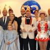 Verdiente Narren: (von links) Vorsitzende Christine Kremling, Jochen Adrio, Vorsitzender Markus Reimer, das Prinzenpaar Pascal Drescher und Claudia Gau, Beirat Holger Leikam, Sebastian Reichert, Rainer Bonfig, Vorsitzende Nadja Schuler, Jürgen Braun, Sarah Kraft, Beate Kraft, Jürgen Gluza und Dagmar Schraut sowie (vorne) das Kinderprinzenpaar Jannik Hertlein und Larissa Joskic.
