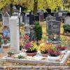 Muslimisches Grab auf dem Würzburger Hauptfriedhof.THOMAS OBERMEIER