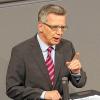Am Mittwoch im Bundestag: Bundesinnenminister Thomas de Maiziere (CDU) spricht während der Aktuellen Stunde zur Statusfrage syrischer Flüchtlinge und zum Familiennachzug.