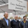 Lob für die Organisatoren: Dieter Pohley (von links), Ernst-Dieter Lammers, Bürgermeister Wolfgang Borst und Rupert Bockelt.