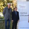 Feierten zehn Jahre Seniorenberatung: die Referenten Dr. med. Heribert Joha, Rechtsanwalt Ulrich Rothenbucher, Seniorenberaterin Anni Grob und Landrat Florian Töpper