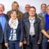 Neuwahlen: Hans Werner Loew, Jutta Henzler, Heinrich Jüstel, Eberhard Grötsch, Heiko Benndorf, Olaf Münster und Christian Hemberger (von links) sind im Vorstand des Ortsvereins Würzburg Nord.