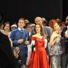 Musiktheater par excellence: Der Theaterförderverein Meininger Theater-Freunde hat die Oper „La Traviata“ mit Elif Aytekin in der Hauptrolle (Mitte) zur Inszenierung des Jahres der Spielzeit 2014/2015 gekürt.