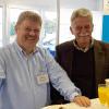 Wiedersehen: neuer und alter Anzeigenchef: Jürgen Scholz und Bernd Pieper.