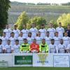 Der Bayernliga-Kader des Würzburger FV für die Saison 2015/16: (hinten von links) David Drösler, Andreas Ganzinger, Kevin Dees, Marcel Böhm, Michael Schmidt, Marc Hänschke, Rene Schäffer, Roland Metz (Vorstand Finanzen), (Mitte von links) Cindy Malek (Physio), Christian Graf (Cheftrainer), Bernd Ruffert (Betreuer), Ralf Beck (Co-Trainer), Manuel Kutz, Adrian Istrefi, Lars Schmidt, Benjamin Schömig, Jannik Fischer, Cebrail Memetoglou, Levi Wendel, Andreas Grebe, Frank Störzbach (Leiter Marketing Distelhäuser Brauerei), Sandra Schäffer (Vorstand Aktivität/Teammanagerin), Frederik Löblein (Vorstand Marketing und Öffentlichkeitsarbeit), (vorne von links) Leroy Mabikounou, Simon Heim, Fabian Wilshues de Chavez, André Koob, Stefan Kühling, Stefan Kunze, Onur Ulusoy, Fazdel Tahir und Patrick Hofmann. Es fehlt: Martin Eck.