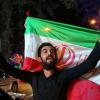 Jubel in Teheran: In der iranischen Hauptstadt feierten die Menschen bis spät in die Nacht das Wiener Atomabkommen.