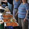 Lecker: Die Nudelvielfalt am italienischen Stand.