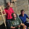 Die „Macher“ um das Junkersdorfer Brauhaus: Axel Fella, Kurt Adler und Ludwig Müller (von links).