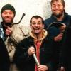 Schräge Vögel: Die Gruppe Waldschrat kommt wieder nach Münnerstadt mit (von links) Michael Sommermann, Harry Tröger, Ollie Goller, Christoph Lemberg und Roland Bergold.