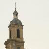Turm der Pfarrkirche St. Mauritius Wiesentheid.