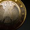 Eine deutsche Euromünze mit Bundesadler: Der Zinssatz für Bundesanleihen ist über 1,0 Prozent gestiegen.